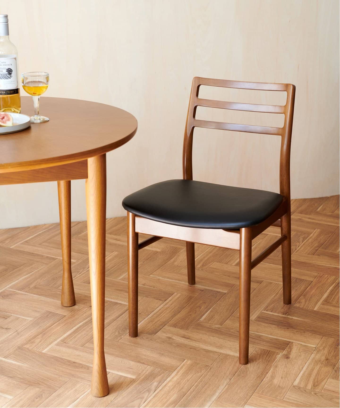 【送料お得な低価格/完成品】AROS DINING CHAIR brown　アロス チェア ブラウン　704
