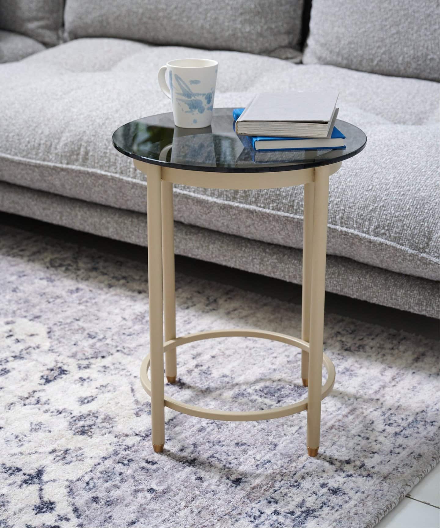 【送料お得な低価格/完成品】HOLTE SIDE TABLE sand　ホルテ　サイドテーブル  701
