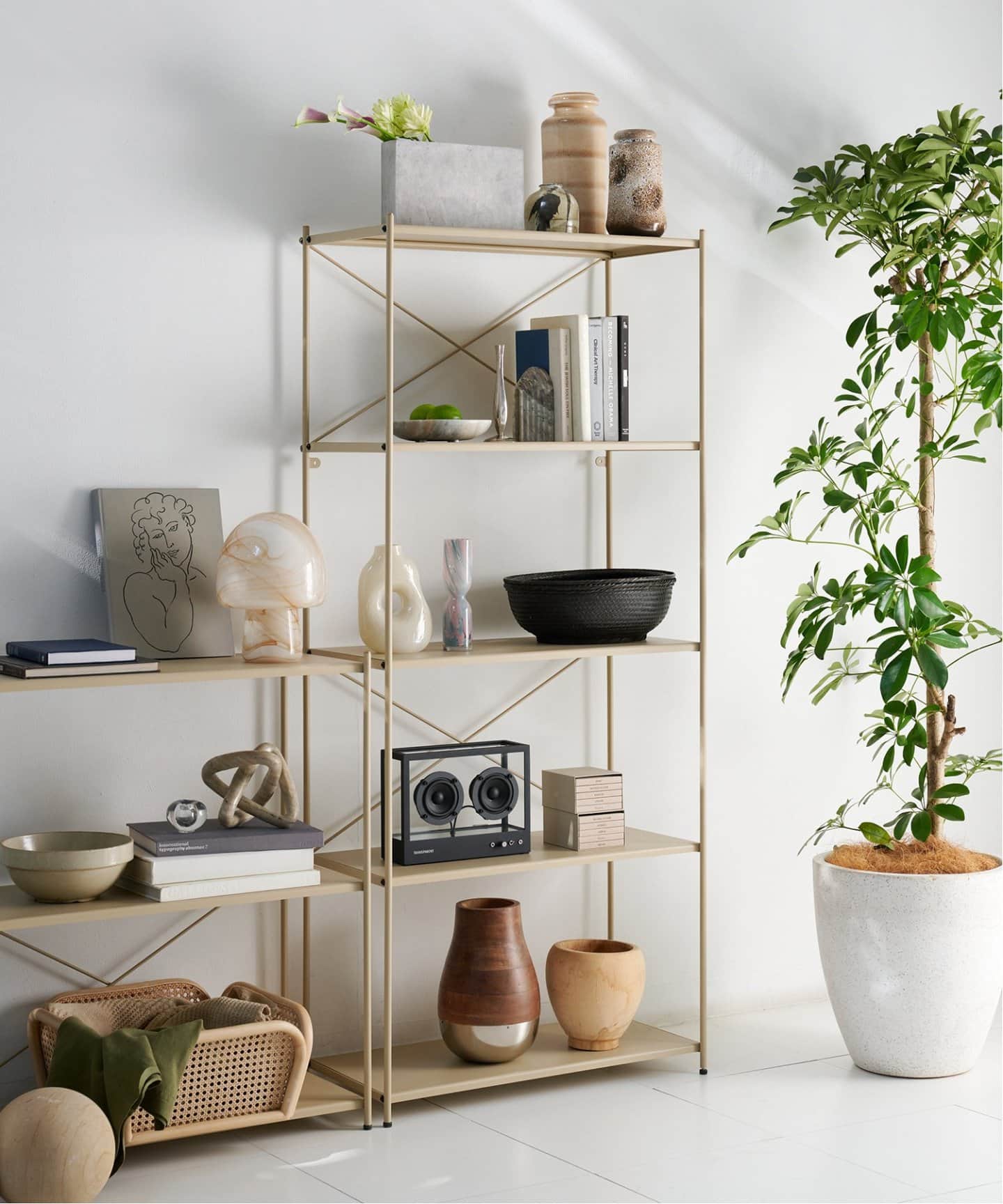 HOLTE X SHELF L sand　ホルテ　シェルフ　708