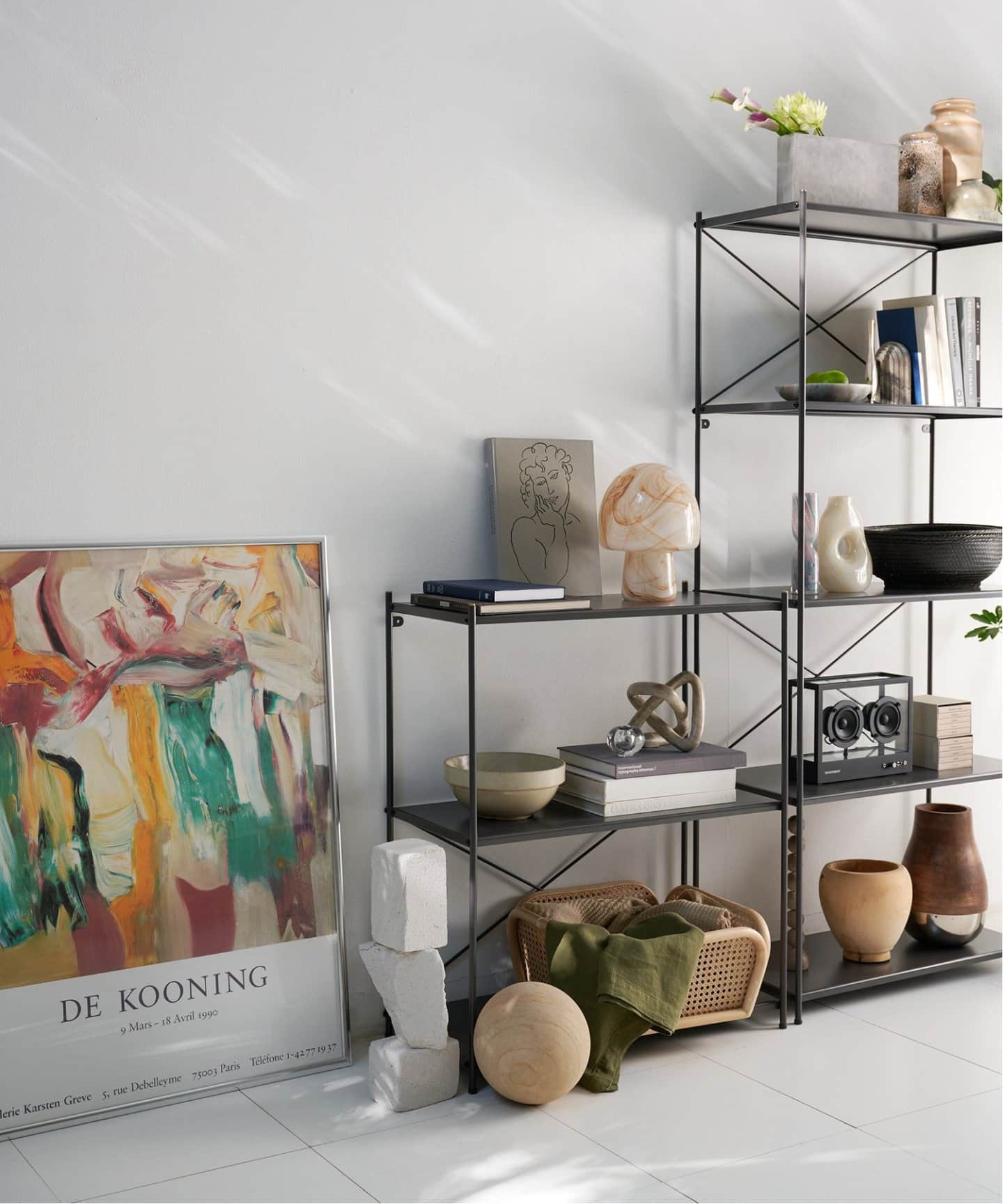 HOLTE X SHELF S charcoal　ホルテ　シェルフ　708