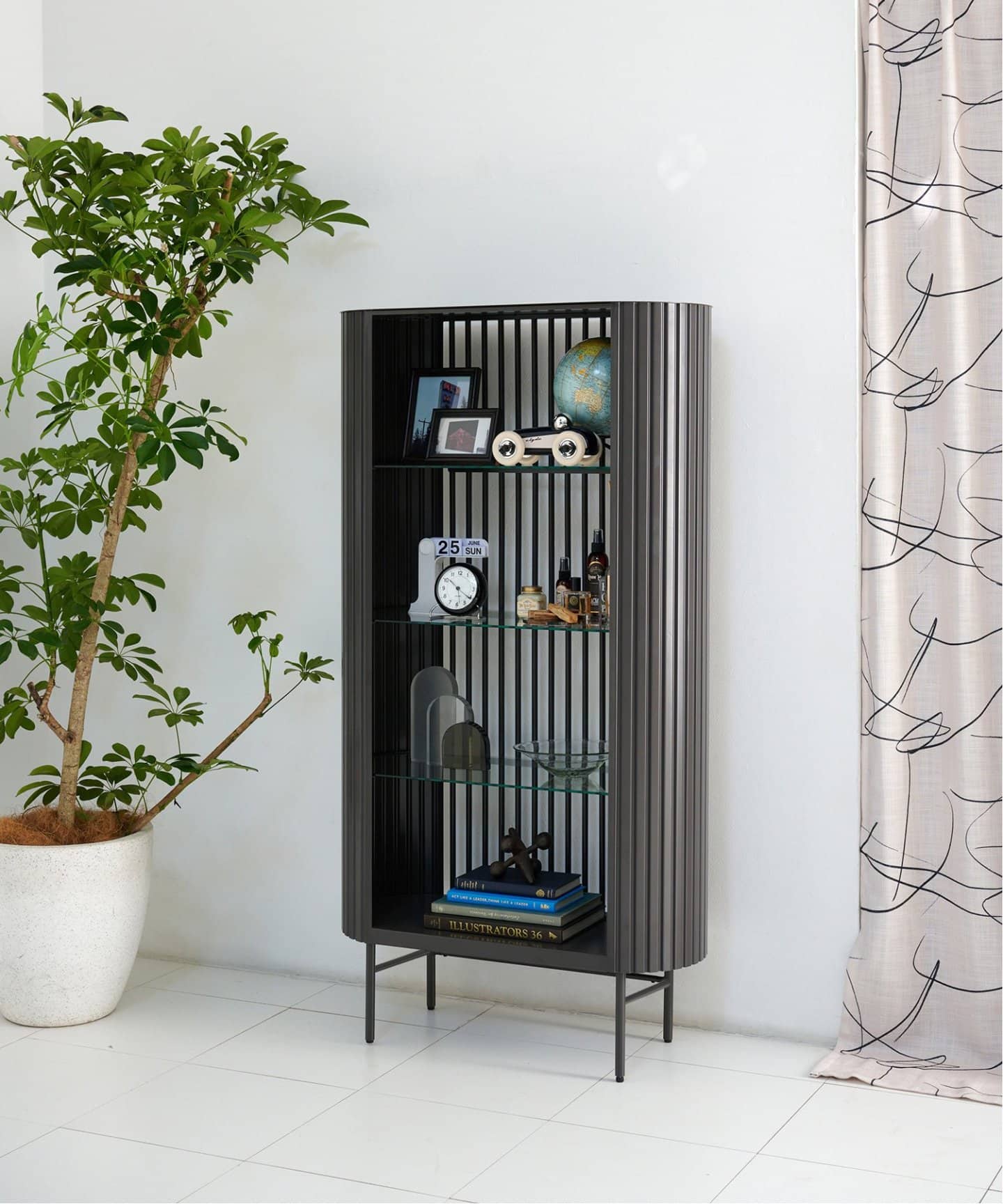 【NEW YEAR SALE/30％OFF】HOLTE BOOK SHELF L charcoal　ホルテ　ブックシェルフ  708