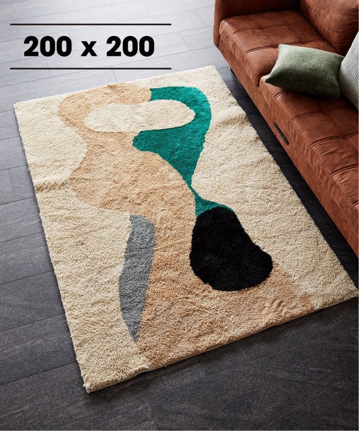 予約》《1月上旬予定》SEPULVEDA RUG 200x200 セプルベダ ラグ 013