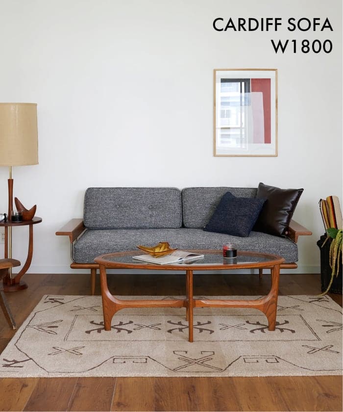 CARDIFF SOFA W1800 2nd GRAY　カーディフソファ　700
