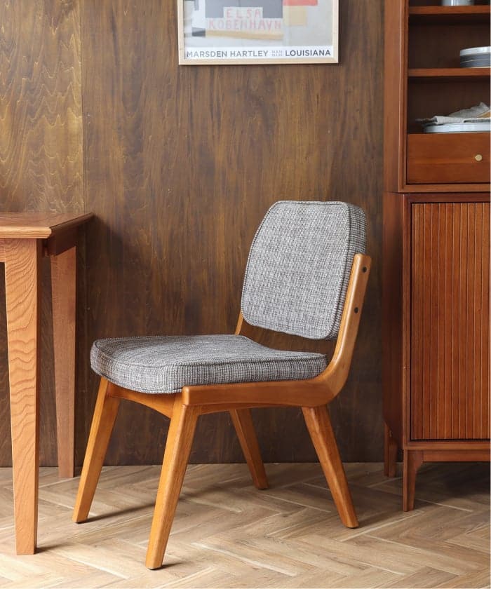 【送料お得な低価格/完成品】SIERRA CHAIR (Fabric gray)　シエラチェア　グレー　704