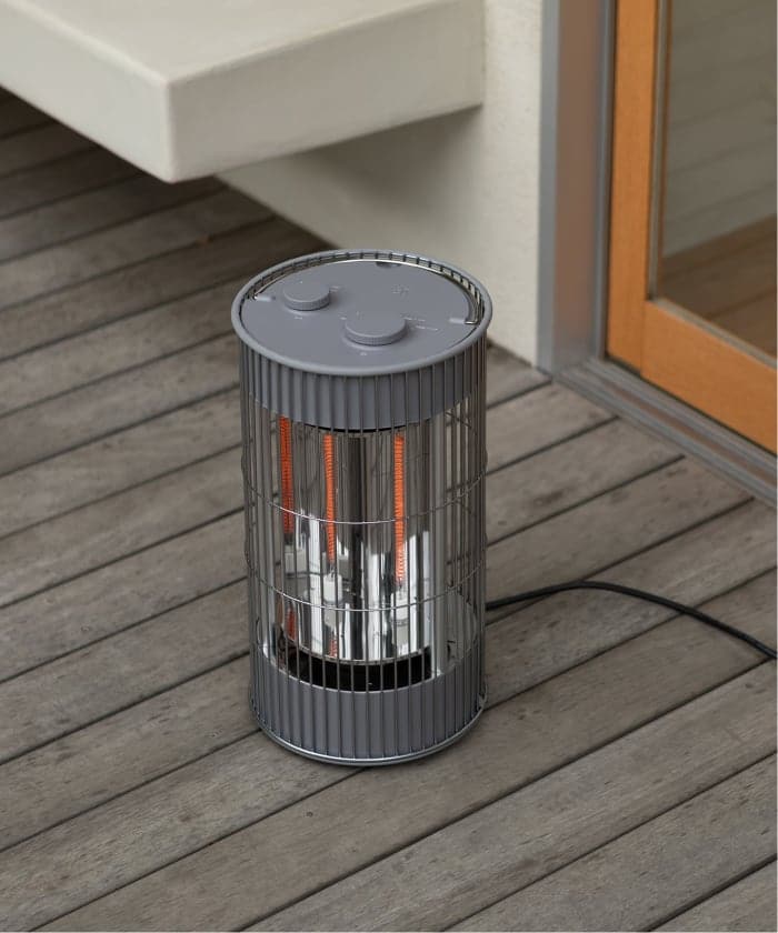 ［±0/プラスマイナスゼロ］TERRACE HEATER　テラスヒーター グレー　016