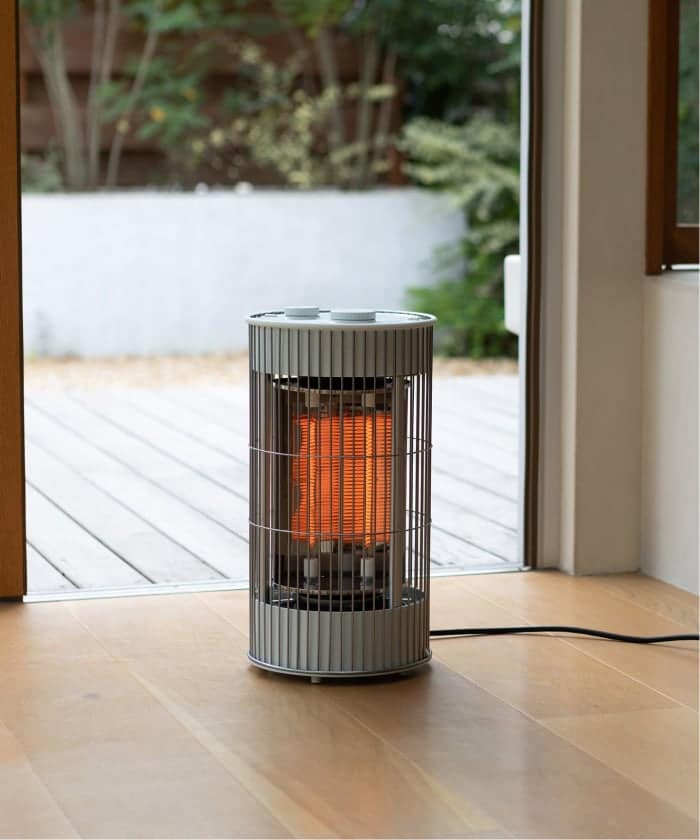 ［±0/プラスマイナスゼロ］TERRACE HEATER　テラスヒーター ライトグリーングレー 　016