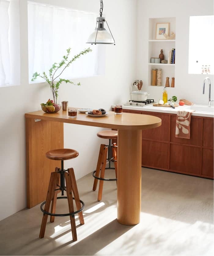 《予約》《3月中旬予定》PORTO COUNTER TABLE natural　ポルト　カウンターテーブル　703