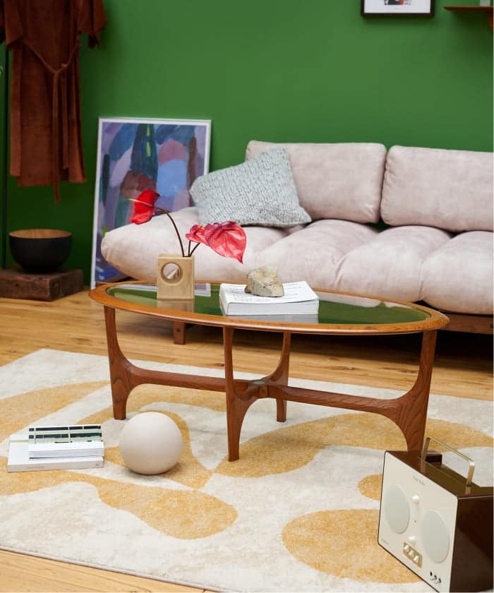 SILHOUETTE COFFEE TABLE OVAL　シルエット コーヒーテーブル　701