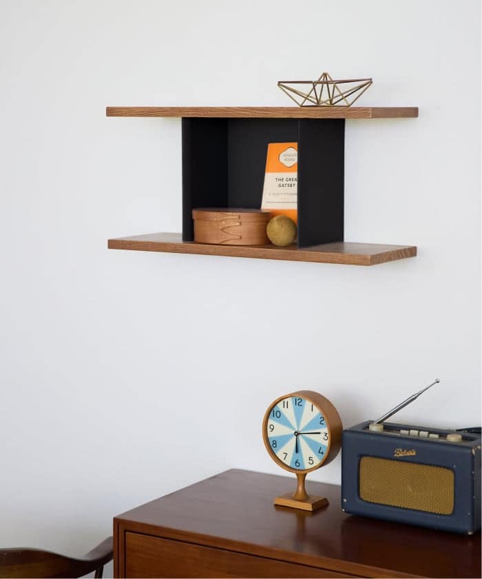 BRITZ WALL SHELF(BK)　ブリッツ ウォールシェルフ　708