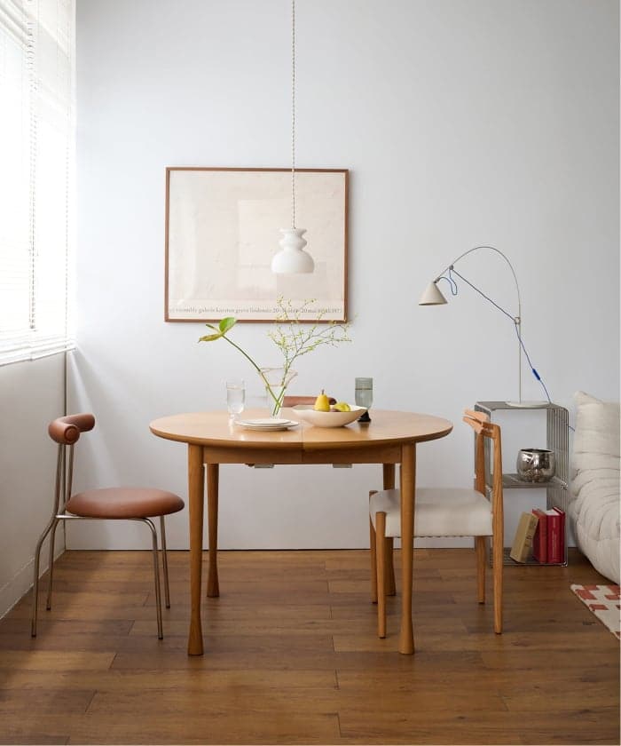 AROS ROUND TABLE W1100 natural アロス ラウンド テーブル ナチュラル　703