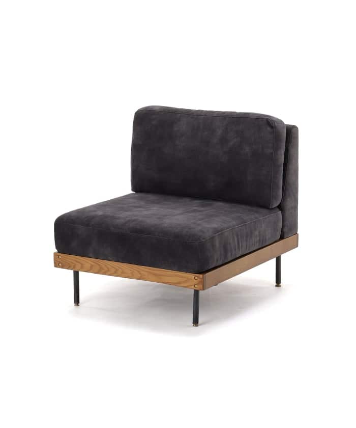 LILLE SOFA 1P 2ND VELVET BK　リルソファ ベルベット 1シーター　700