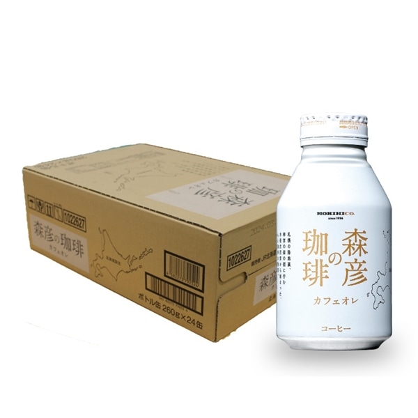森彦の珈琲【カフェオレ】260ｇ×24本