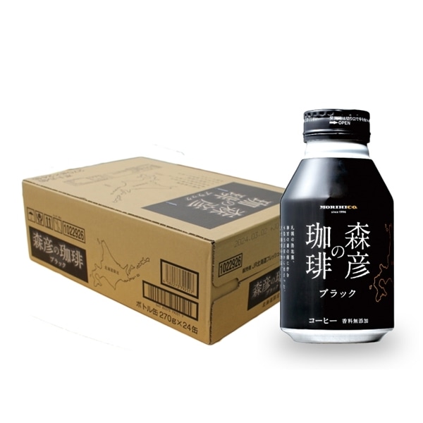 森彦の珈琲【ブラック】260ｇ×24本