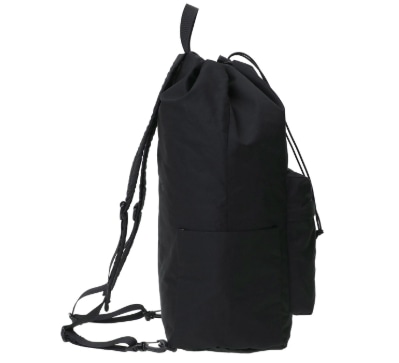 CORLEARS HOOK BACKPACK COMBED COTTON GABARDINE DPL Black M