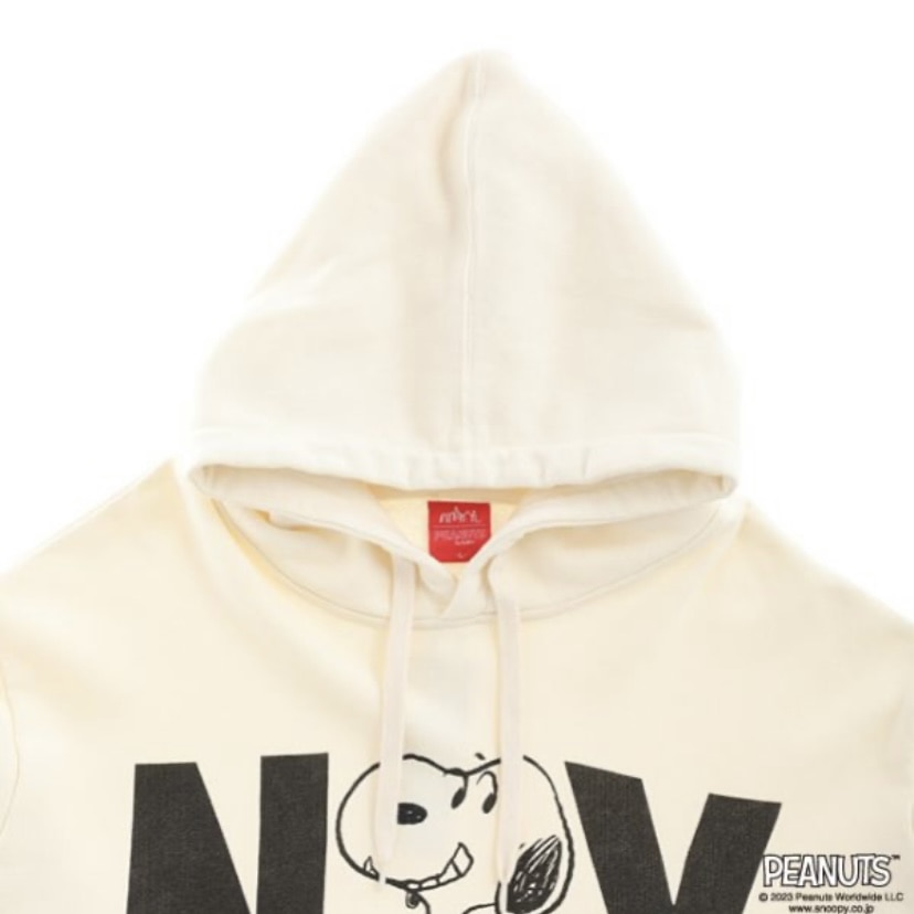 Sweat Parka PEANUTS Lサイズ(L Ivory)｜ マンハッタン ポーテージ