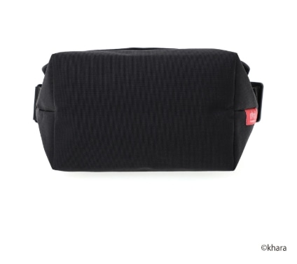 NYLON MESSENGER BAG JR (SM) MGNT REVA Black S