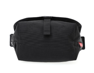NYLON MESSENGER BAG (SM) FZP NO COFFEE Black S