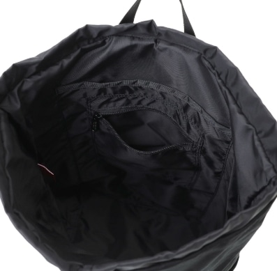 CORLEARS HOOK BACKPACK COMBED COTTON GABARDINE DPL Black M