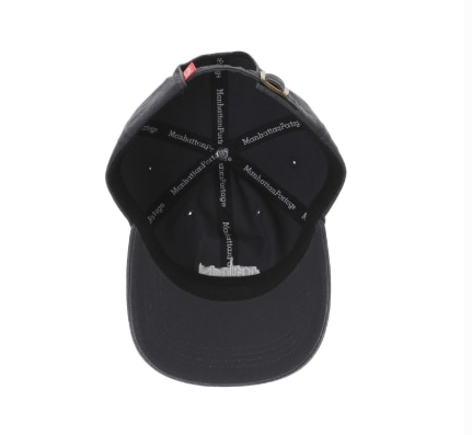 Washed Twill 6P Cap Black FREE