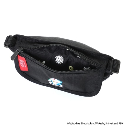 MESSENGER BAG（XXXS）FLAP ZIPPER POCKET DORAEMON 25 Black XS