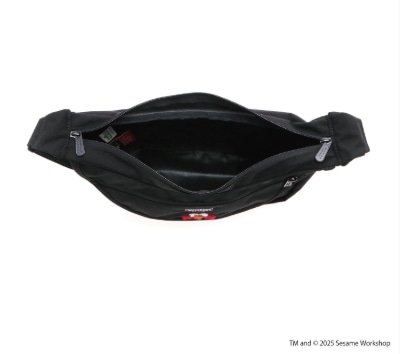 DUET SHOULDER BAG FZP MGNT 500D CORDURA SESAME ST Black S