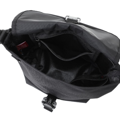 NYLON MESSENGER BAG (XXS) FZP NO COFFEE Black XS