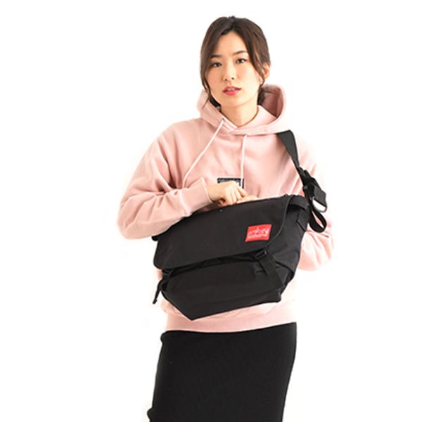 Quick-Release Messenger Bag Black M