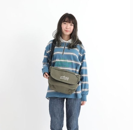 Casual Messenger Bag JR Canvas Blue S