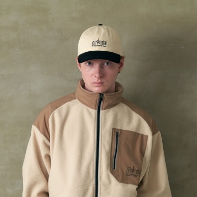 Pigment Twill Suede Visor6P Cap Navy FREE