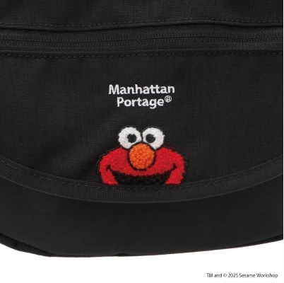 DUET SHOULDER BAG FZP MGNT 500D CORDURA SESAME ST Black S