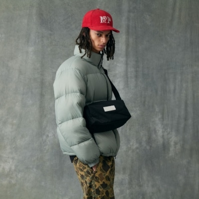 YONKERS BAG PADDED POLYESTER POPLIN Black XS