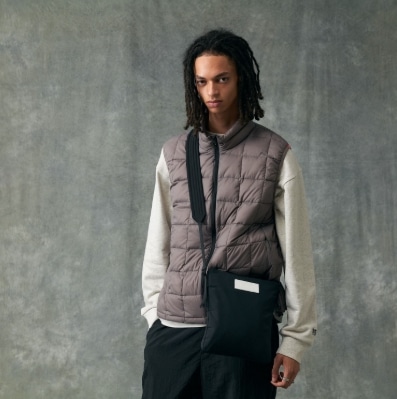 RUBIN BAG PADDED POLYESTER POPLIN Black XS