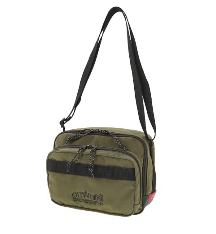 Fisk Shoulder Bag Forest Hills(XS Olive/Charcoal)｜ マンハッタン