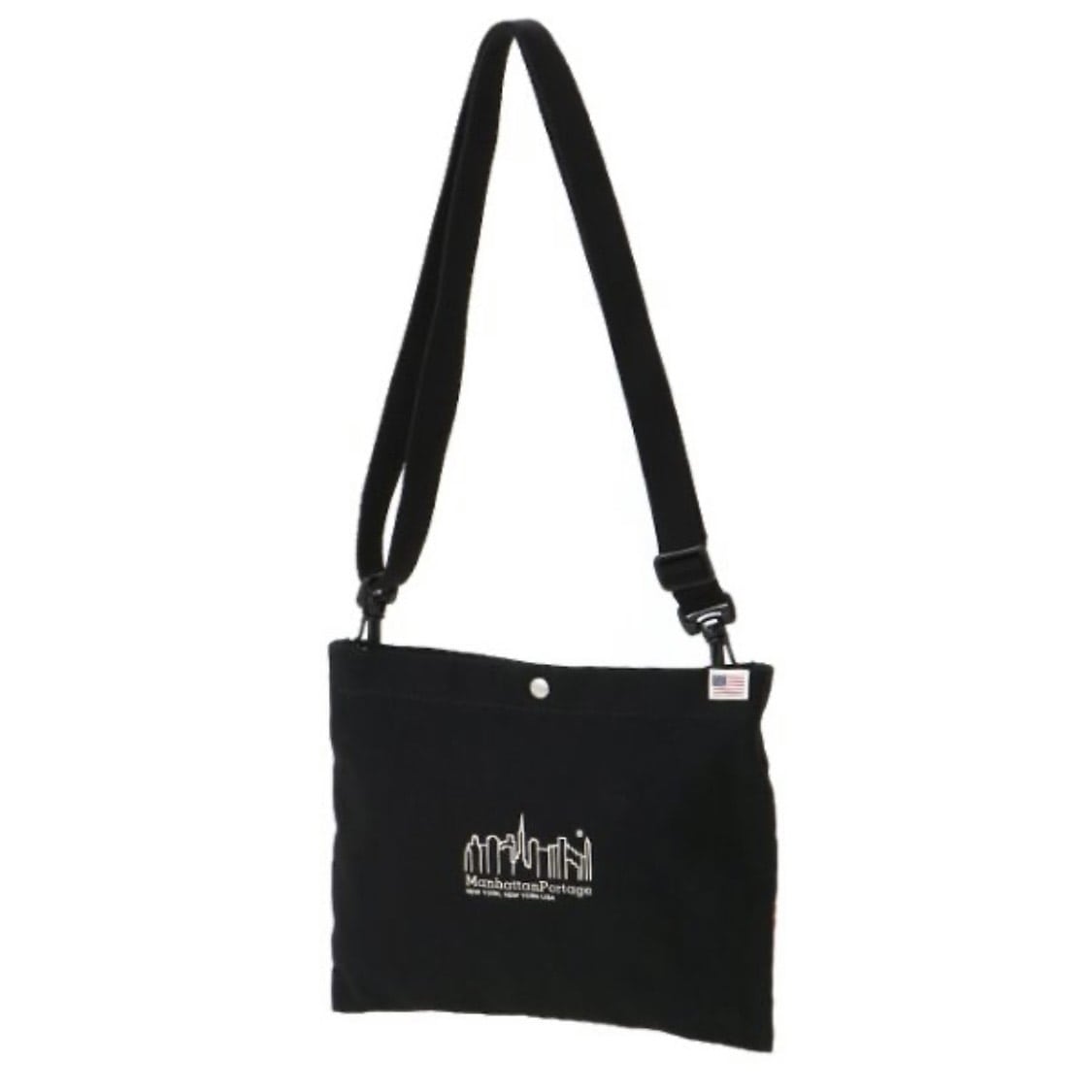 Botanical Sullivan Shoulder Bag Canvas Black S