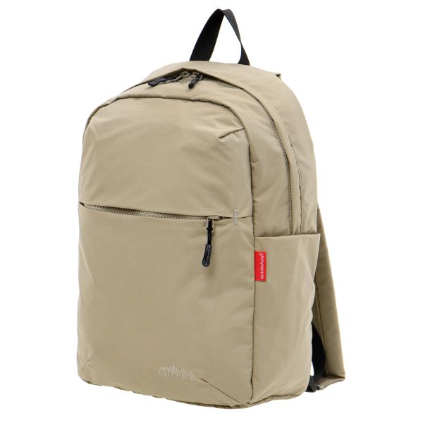 Queensboro Backpack Back Pocket Nylon Tussah Quill Beige Ｍ