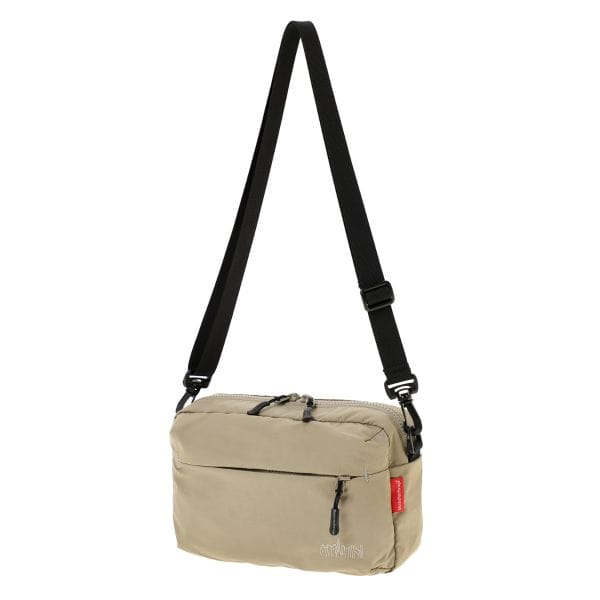 Cityhall Shoulder Bag Nylon Tussah Quill Beige XS