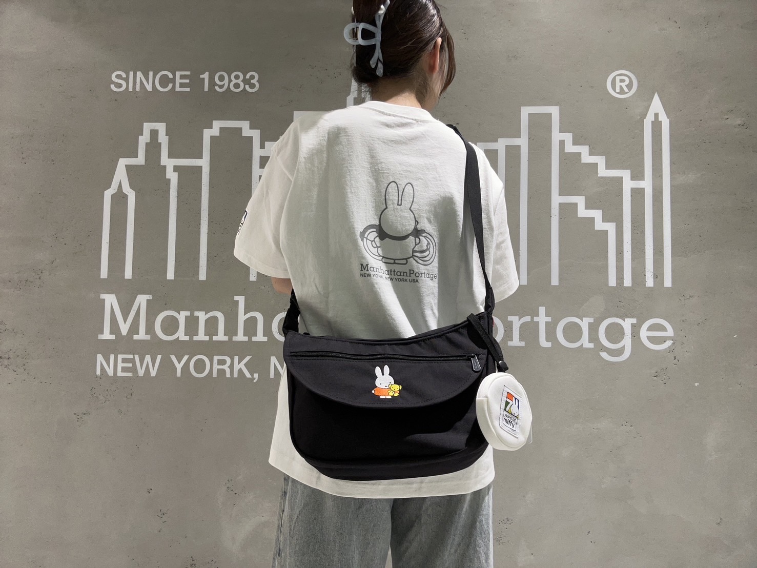 DUET SHOULDER BAG 500D CORDURA MIFFY 70TH Black S
