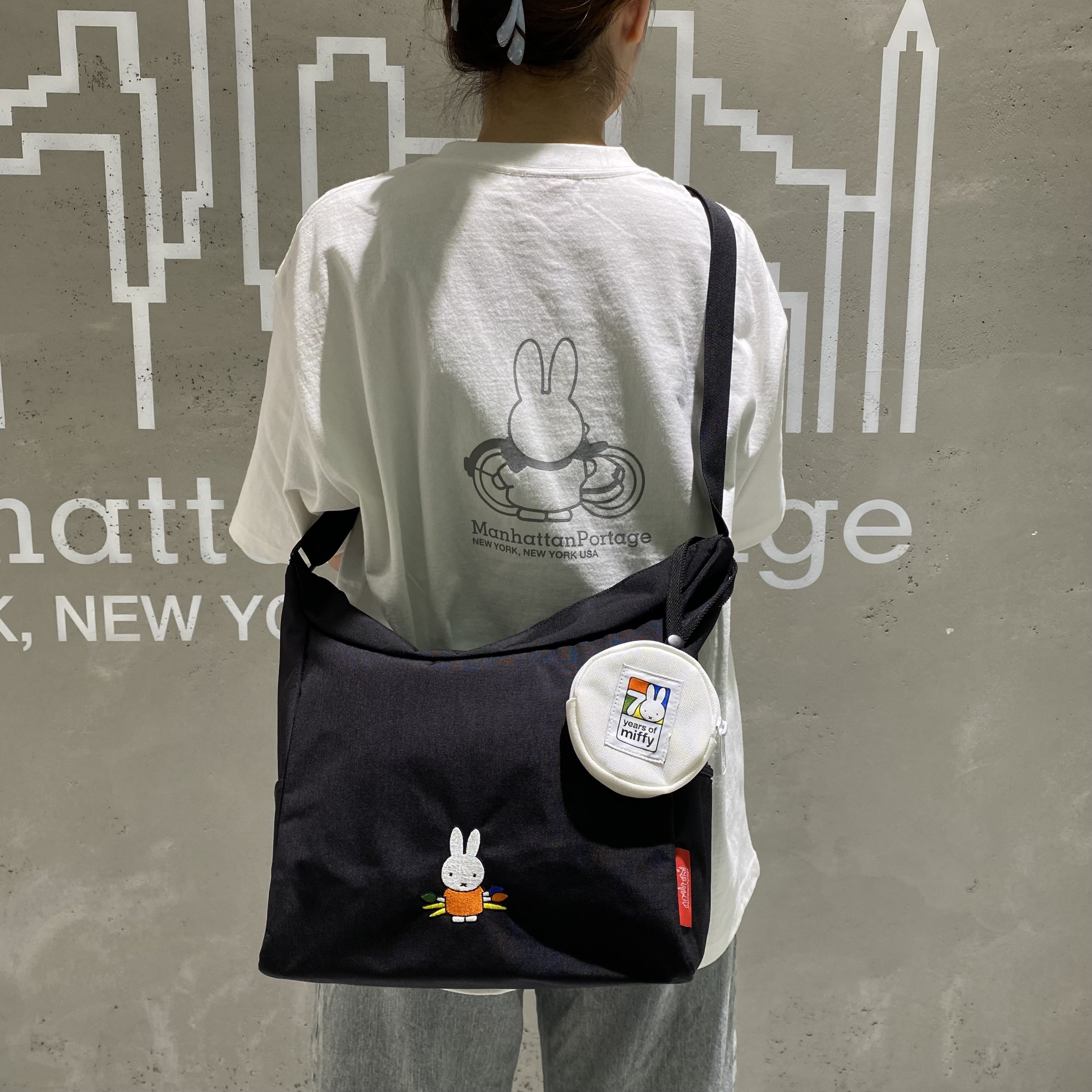 BED-STUY SHOULDER BAG 500D CORDURA MIFFY 70TH Black S