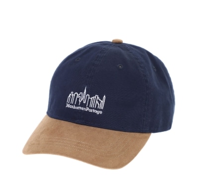 Pigment Twill Suede Visor6P Cap Navy FREE