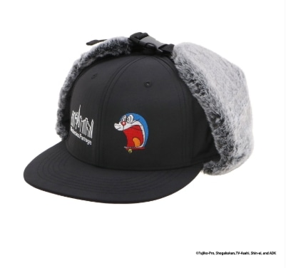 Dog Ear Cap DORAEMON Black FREE