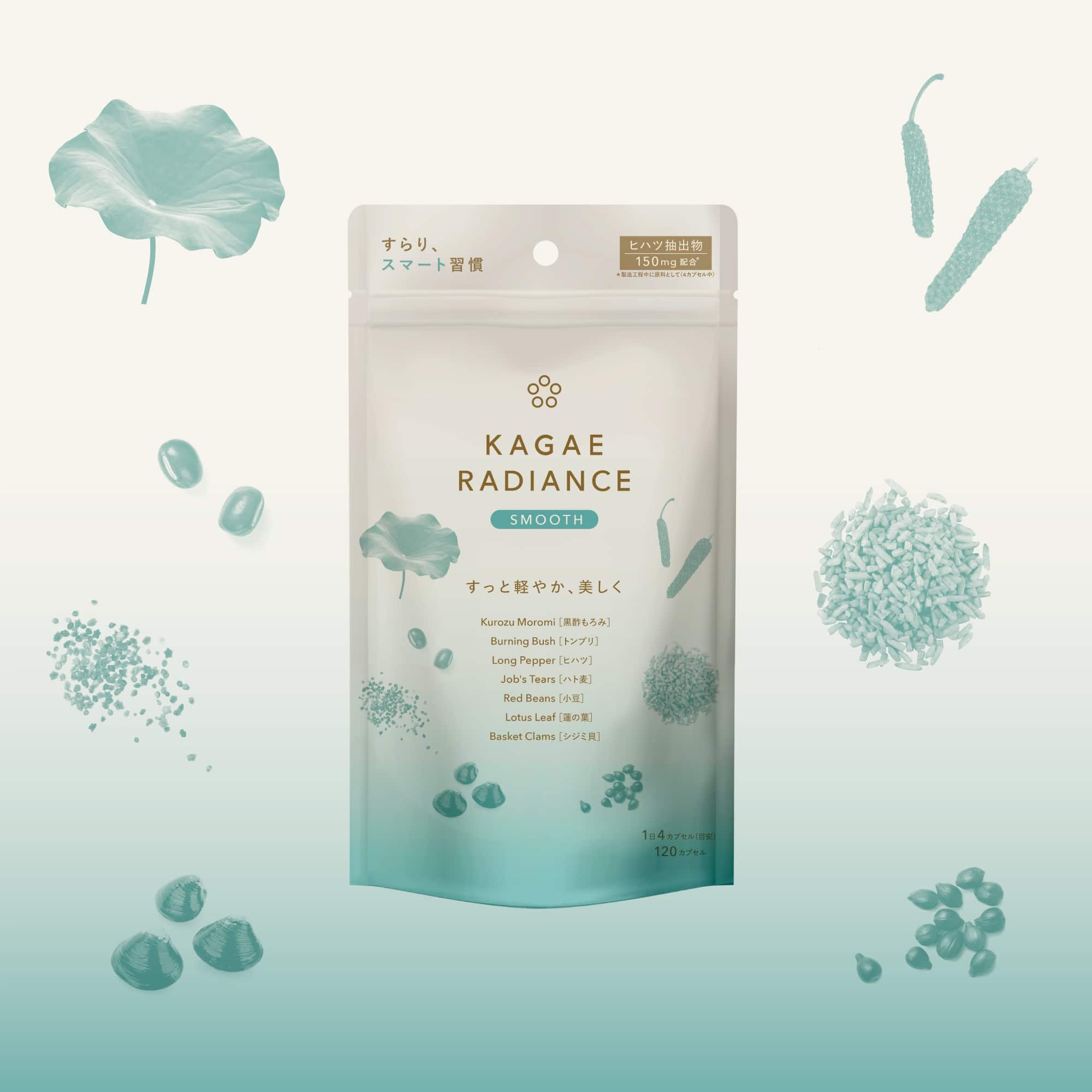 カガエ　ラディアンス〈スムース〉120カプセル 120カプセル