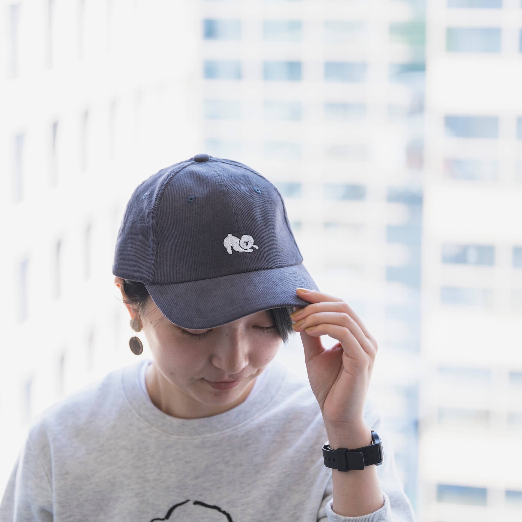 MAMBO 刺繍キャップ 大人用 / DO Original 39チャコール F