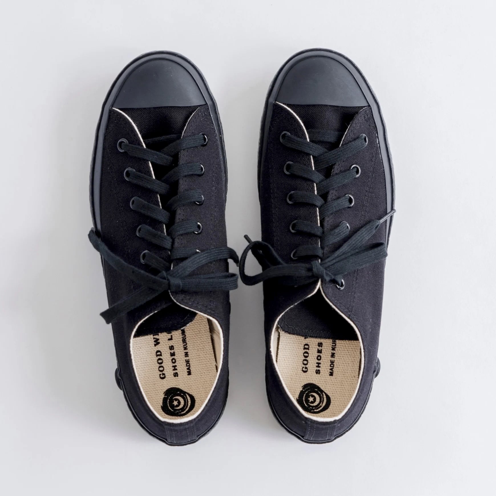 SHOES LIKE POTTERY / LOW ブラック モノクローム / MOONSTAR モノクローム 22