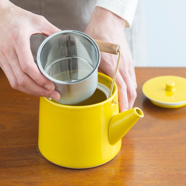 【NEW】ドーのティーポット / ウッドハンドル / DO Original 09 ホワイト