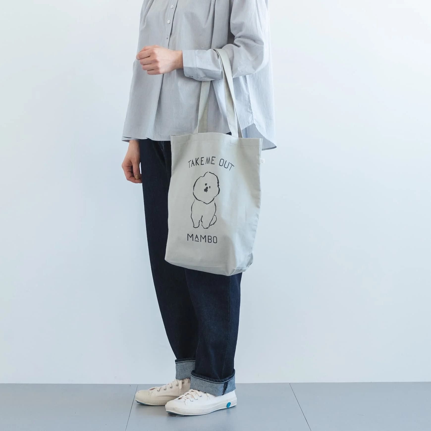 MAMBO TAKE ME OUT トート  / DO Original 11グレーベージュ
