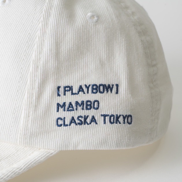 MAMBO 刺繍キャップ 大人用 / DO Original 39チャコール F