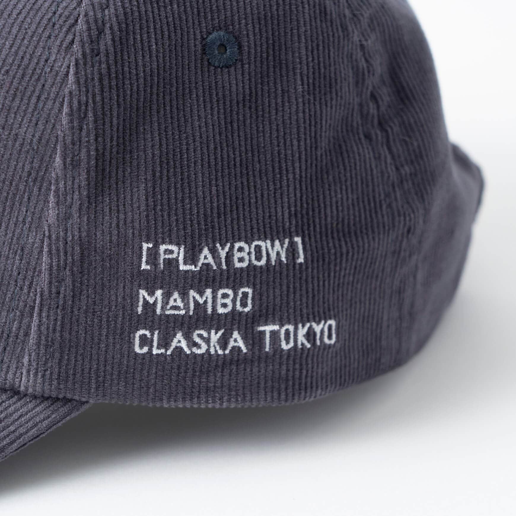 MAMBO 刺繍キャップ 大人用 / DO Original 39チャコール F