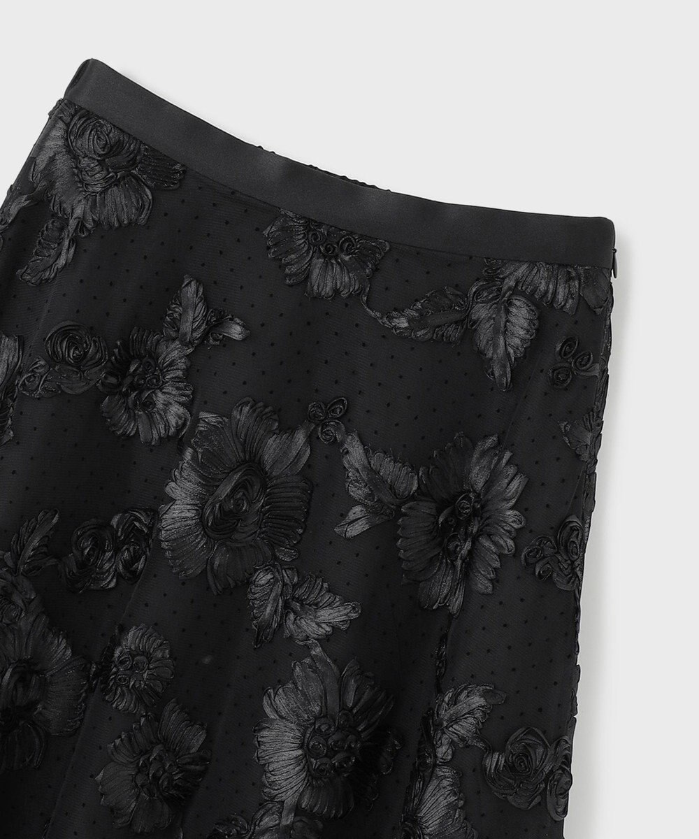 【仙台パルコ】サテンコードスカート ブラック 38 ブラック 38