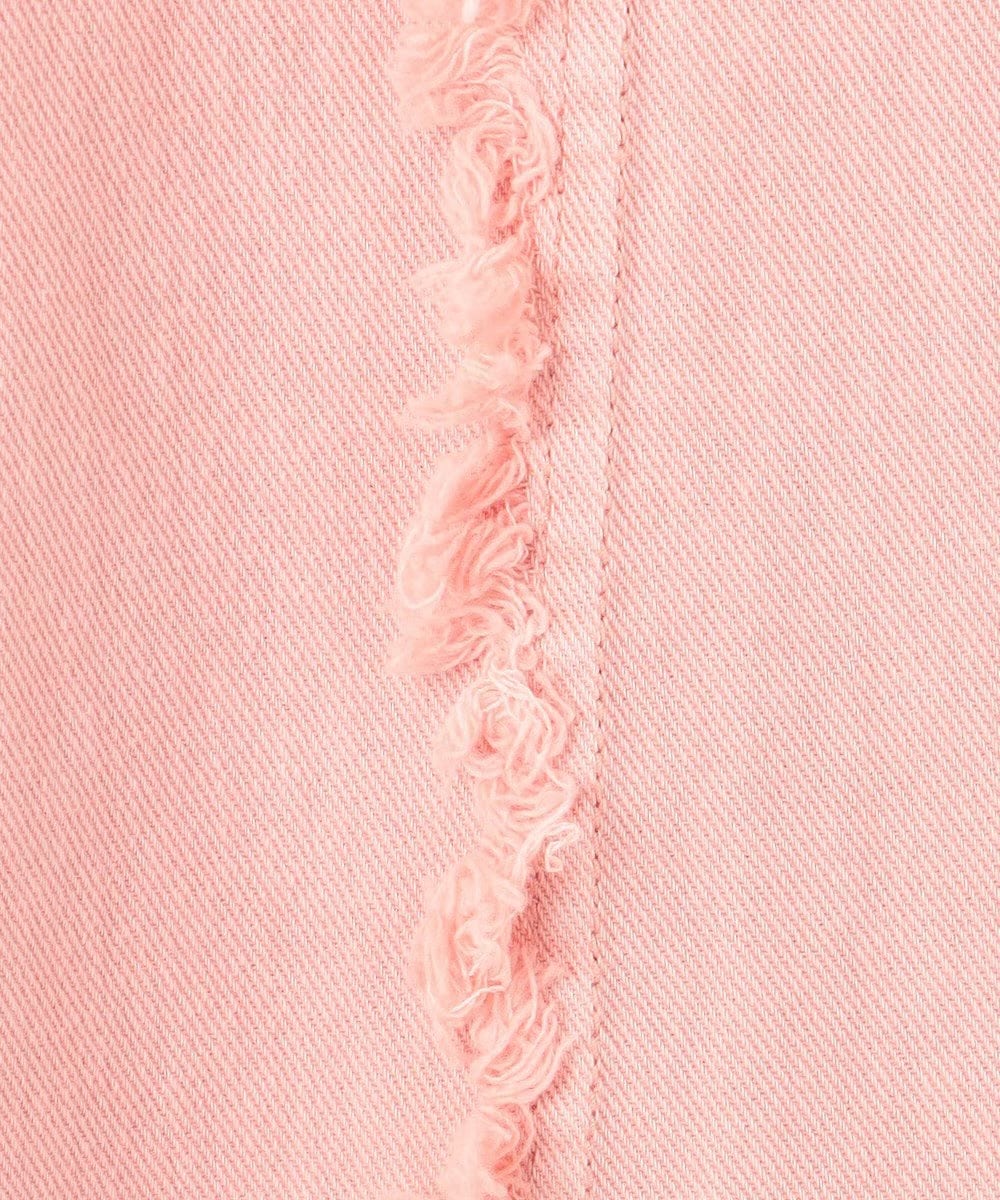 【仙台パルコ】 フリンジバギーパンツ ピンク 36 ピンク 36