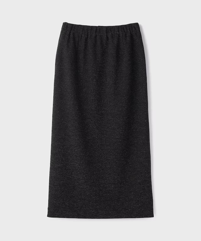 【仙台パルコ】ラメカットスカート ブラック 36 ブラック 36